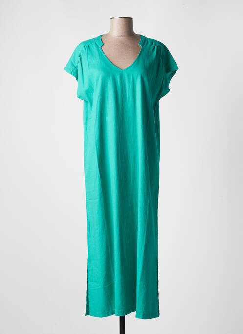 Robe longue vert ÉTYMOLOGIE pour femme