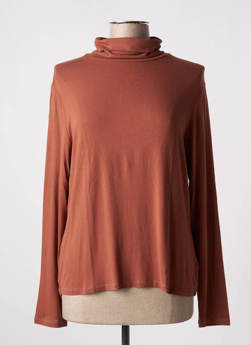 Sous-pull marron KANOPE pour femme