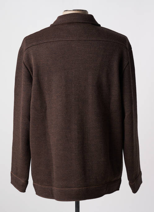 Veste casual marron RHODAMEL pour homme