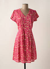 Robe courte rose AGATHE & LOUISE pour femme seconde vue