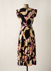 Robe longue noir SCORZZO pour femme seconde vue