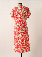Robe mi-longue rouge SCORZZO pour femme seconde vue