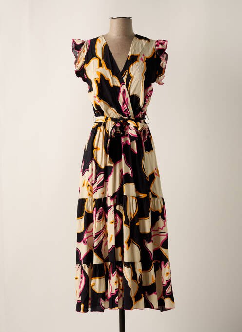 Robe longue noir SCORZZO pour femme