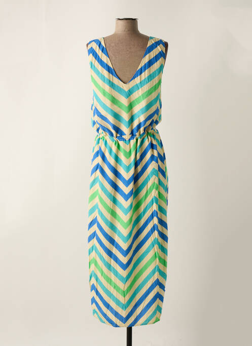 Robe longue vert SIGNE NATURE pour femme