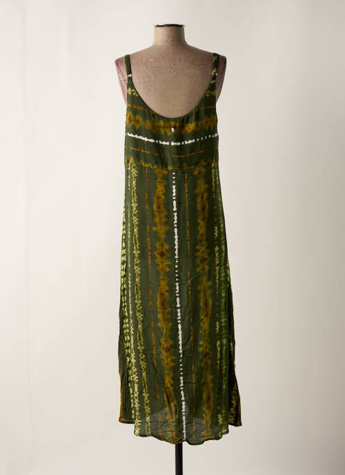 Robe longue vert DIPLODOCUS pour femme