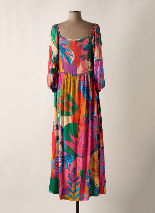 Robe longue violet ALDOMARTINS pour femme