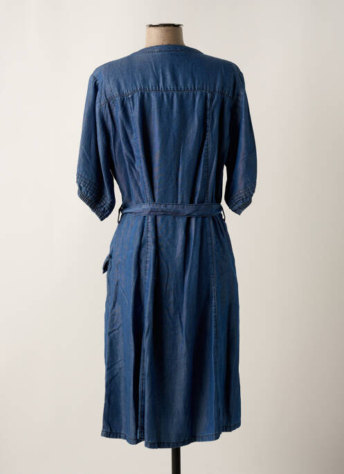 Robe mi-longue bleu CREAM femme