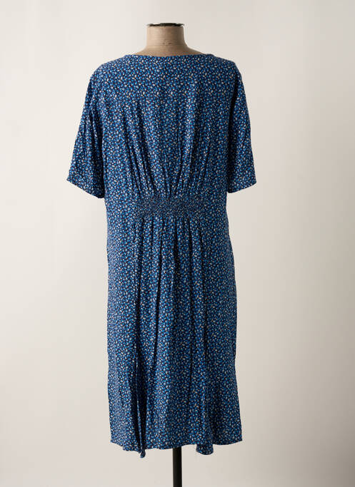 Robe mi-longue bleu CREAM femme