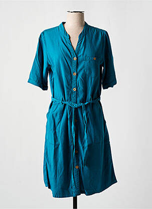 Robe mi-longue bleu AGATHE & LOUISE pour femme