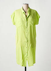 Robe mi-longue vert SIGNE NATURE pour femme seconde vue