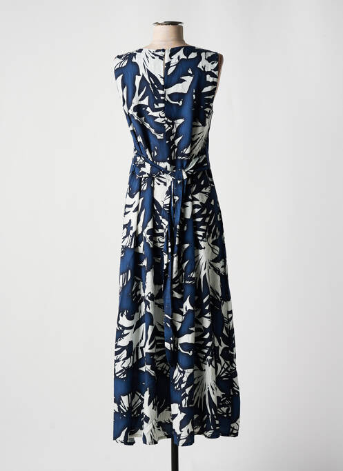 Robe longue bleu ORTO BOTANICO pour femme