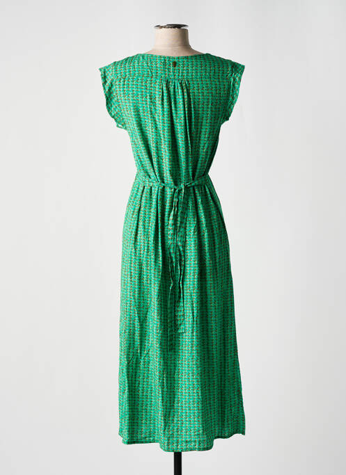 Robe longue vert DIPLODOCUS pour femme