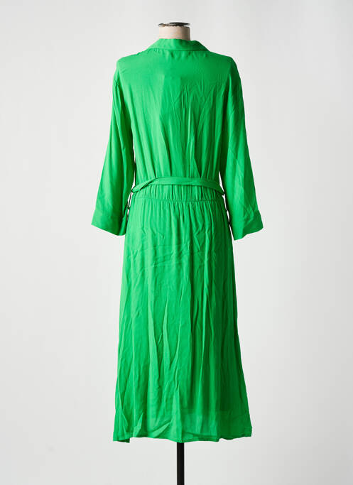 Robe longue vert SIGNE NATURE femme