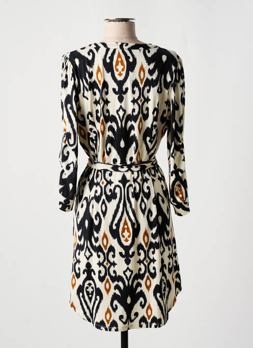 Robe mi-longue beige K-DESIGN pour femme