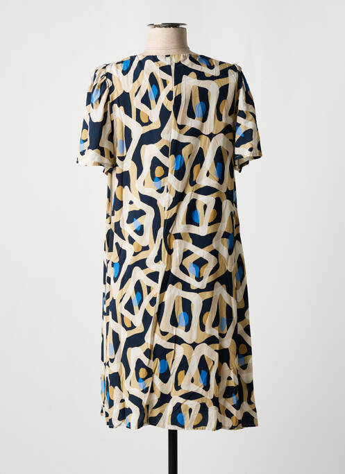 Robe mi-longue beige SIGNE NATURE pour femme