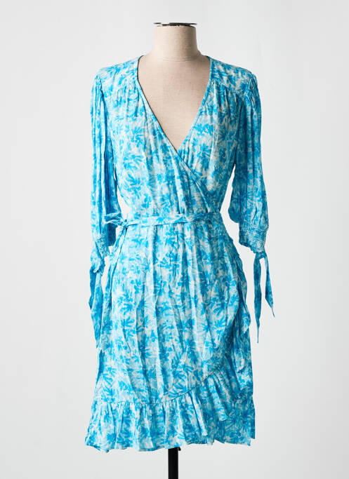 Robe mi-longue bleu FABIENNE CHAPOT pour femme