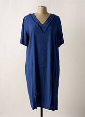 Robe mi-longue bleu EAST DRIVE pour femme seconde vue