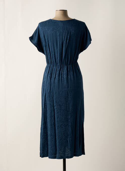 Robe mi-longue bleu ANDAM pour femme