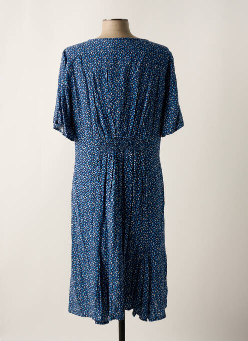 Robe mi-longue bleu CREAM pour femme