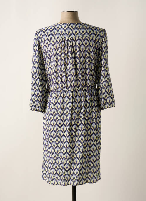 Robe mi-longue bleu JULIE GUERLANDE pour femme