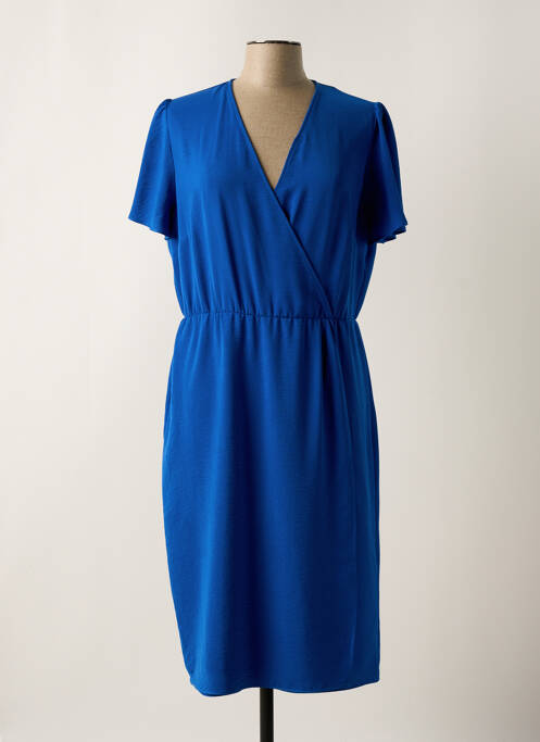 Robe mi-longue bleu TINTA STYLE pour femme