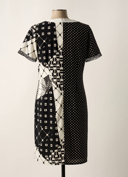 Robe mi-longue noir FRANCE RIVOIRE pour femme