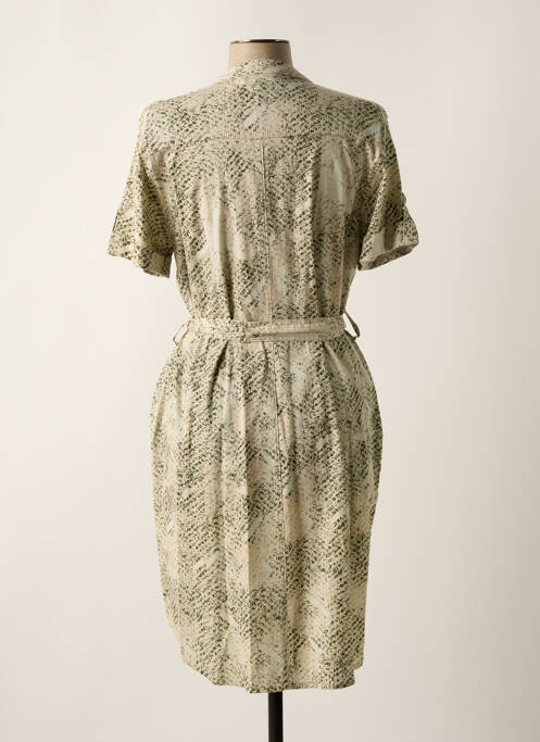 Robe mi-longue vert EVA KAYAN pour femme