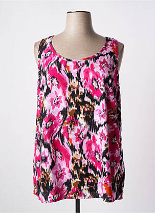 Top sans manche sans manche rose ZHENZI femme