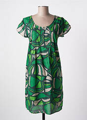 Robe courte vert AGATHE & LOUISE pour femme seconde vue