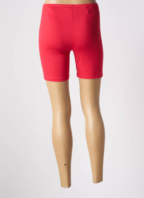 Cycliste tissage jersey taille normale rouge YEST femme