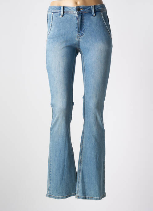 Jean coupe flare bleu BRANDTEX pour femme