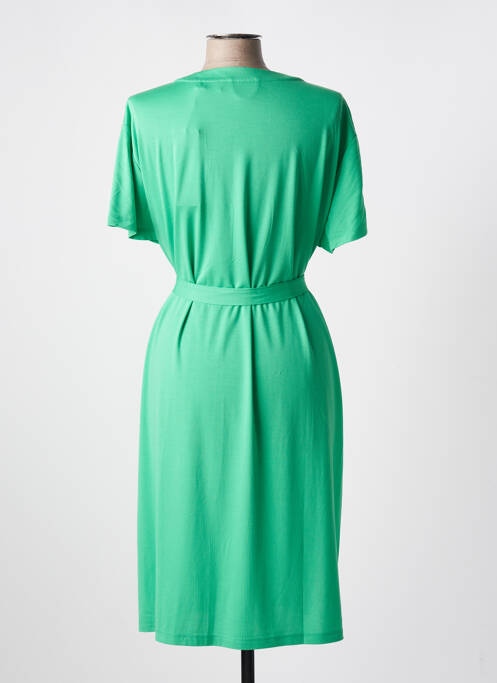 Robe mi-longue vert YEST pour femme