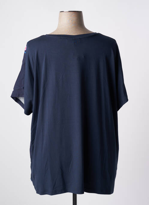T-shirt bleu ZHENZI pour femme