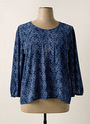 Blouse bleu SIGNE NATURE pour femme seconde vue