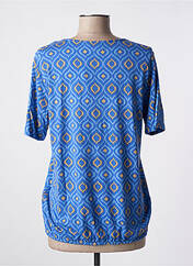 T-shirt bleu BRANDTEX pour femme seconde vue