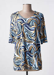 T-shirt bleu BRANDTEX pour femme seconde vue