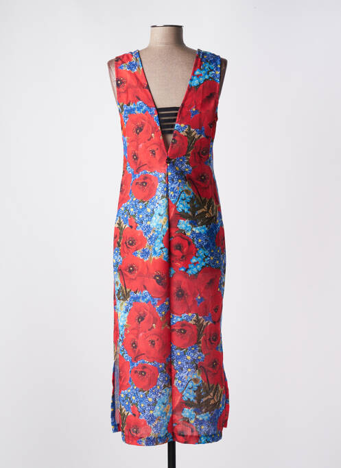 Robe longue rouge MALOKA pour femme