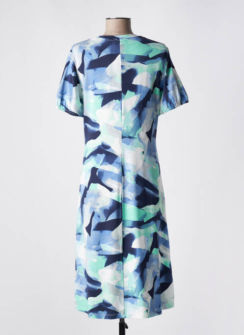 Robe mi-longue bleu BRANDTEX pour femme