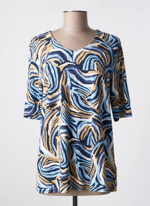 T-shirt bleu BRANDTEX pour femme