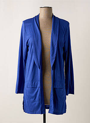 Veste casual poches bleu SCORZZO femme
