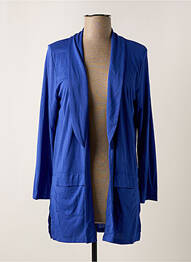 Veste casual poches bleu SCORZZO femme
