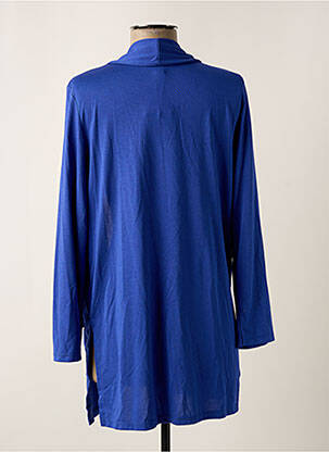 Veste casual poches bleu SCORZZO femme