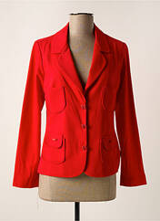 Blazer rouge POUPEE CHIC pour femme seconde vue