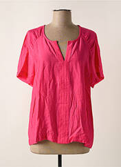 Blouse rose C'EST BEAU LA VIE pour femme seconde vue