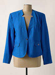 Veste chic bleu CHRISTINE LAURE pour femme seconde vue