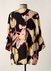 Veste kimono noir SCORZZO pour femme seconde vue