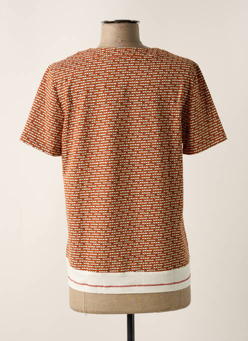 Top marron CHRISTINE LAURE pour femme