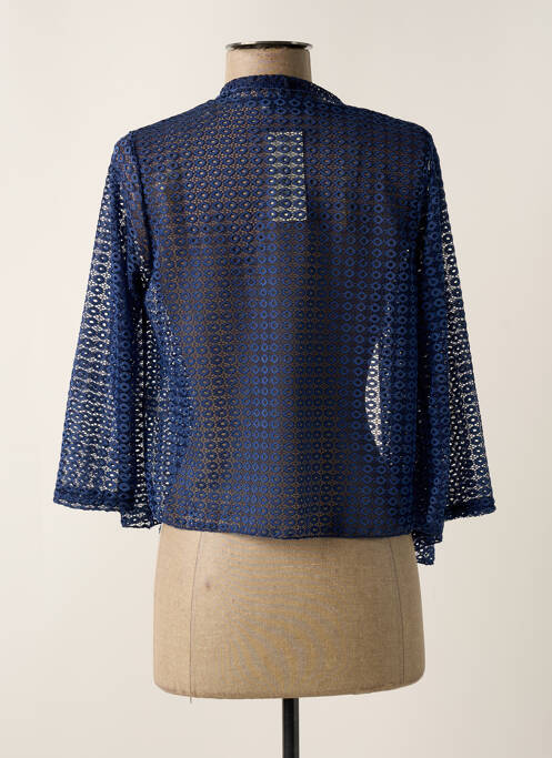 Veste casual bleu HALOGENE pour femme