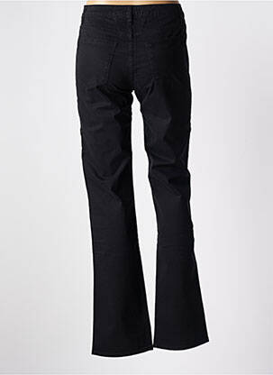 Pantalon droit fermeture zippée sous rabat boutonné noir CLOSED femme