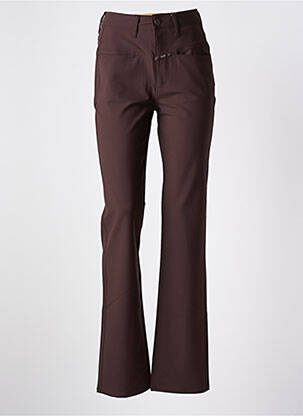Pantalon slim poches marron CLOSED femme